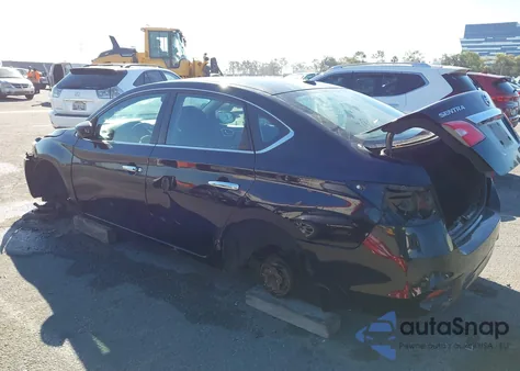 2017 Nissan Sentra Sv z USA, uszkodzony, nr VIN 3N1AB7AP8HL721588